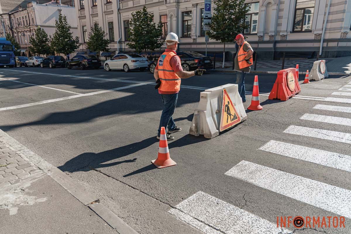 У Дніпрі перекрили вулицю Шевченка