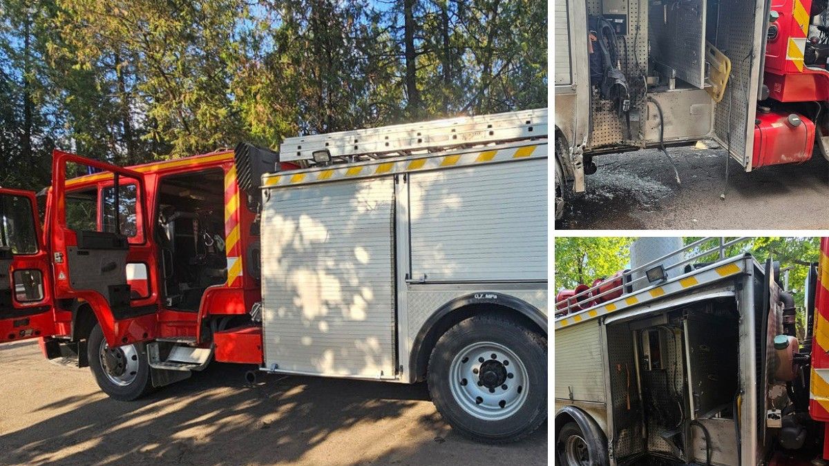 В Криворожском районе враг атаковал спасателей, тушивших пожар