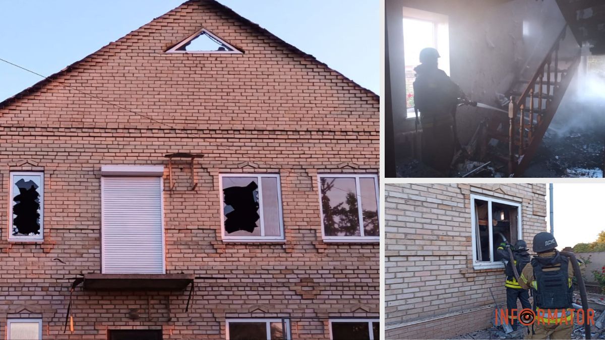 Росіяни вдарили безпілотниками по Синельниківському району