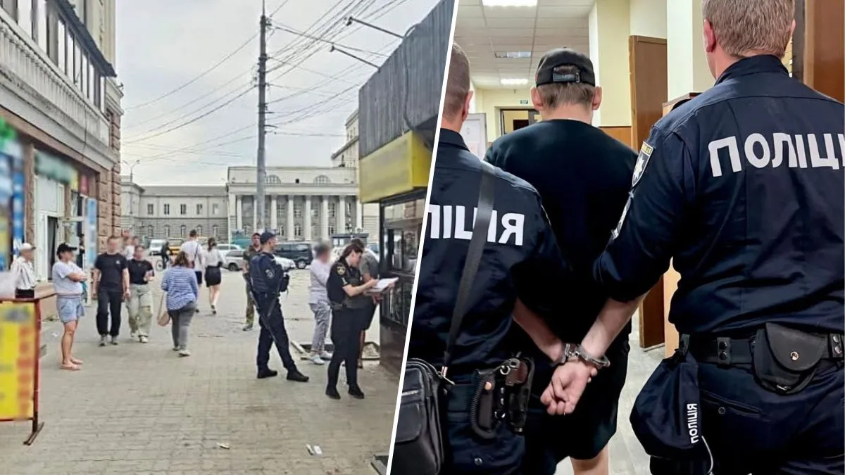 В Днепре на площади Вокзальной мужчина ударил ножом 62-летнего прохожего из-за конфликта: как его наказали