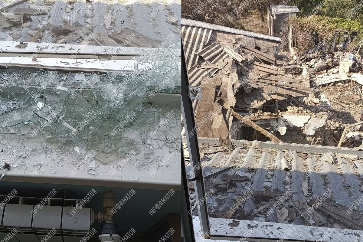 Фото дніпрянки "Я живу з ракетою під вікном": мешканка Дніпра б’є на сполох через уламки російського "залізяччя", які 2 тижні лежать у її дворі 6