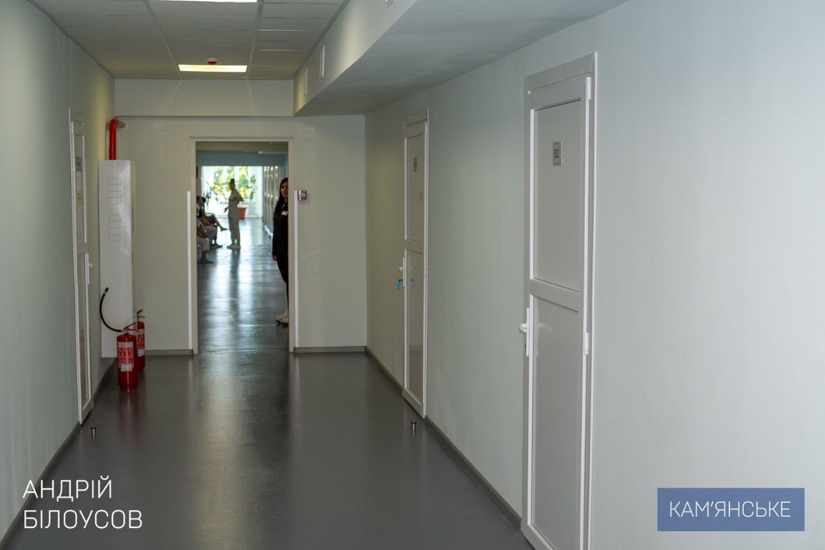 В Каменском закончили капитальный ремонт двух важных для города медицинских заведений