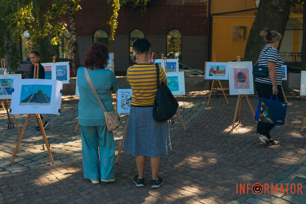 Дети представили свое видение города Дети представили свое видение города