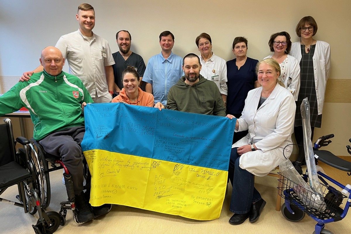 Программа тренингов в Украине и в Литве рассчитана до 2027 года. Литва инвестирует 15 миллионов евро в восстановление самого ценного ресурса Украины – ее людей 3