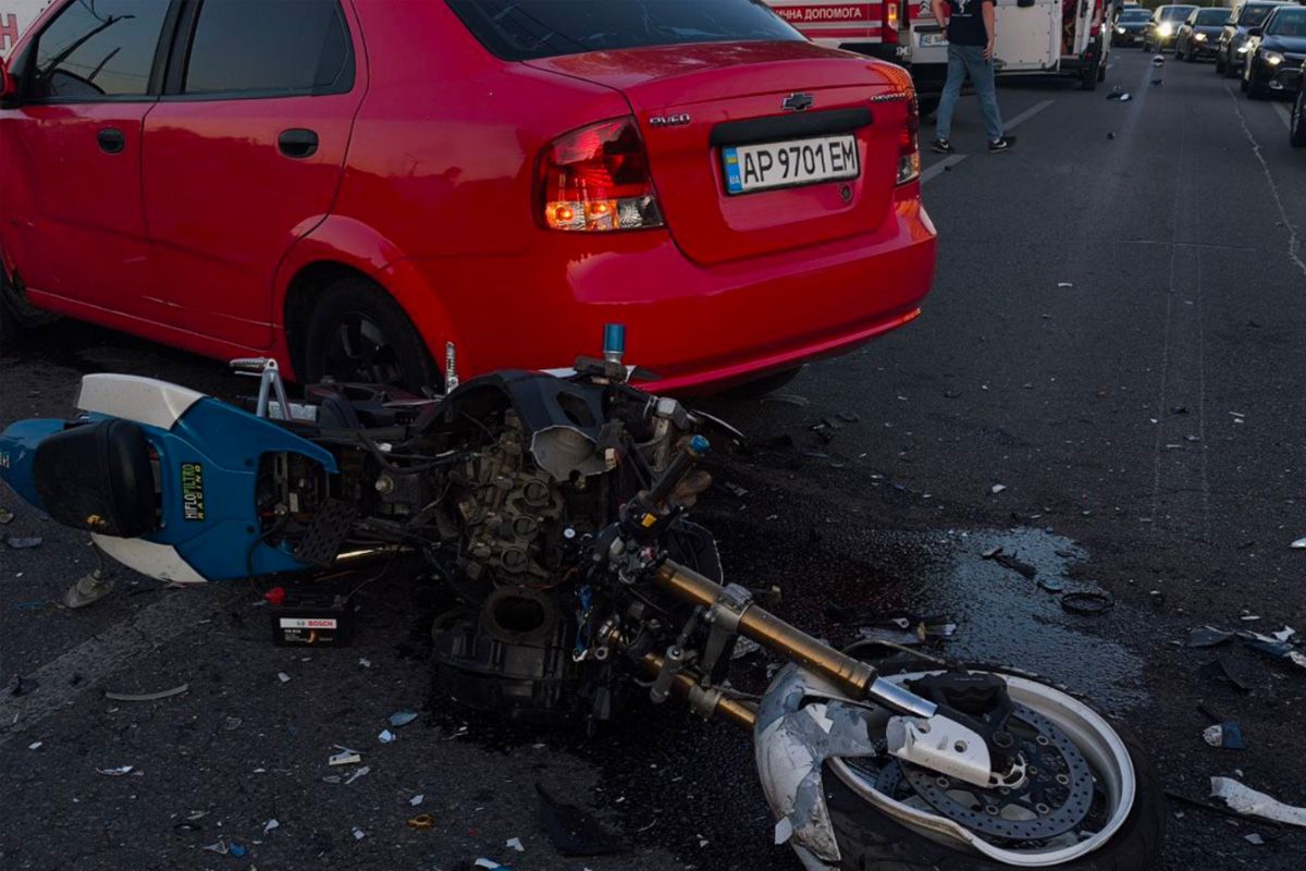 Мотоцикліста ушпиталили