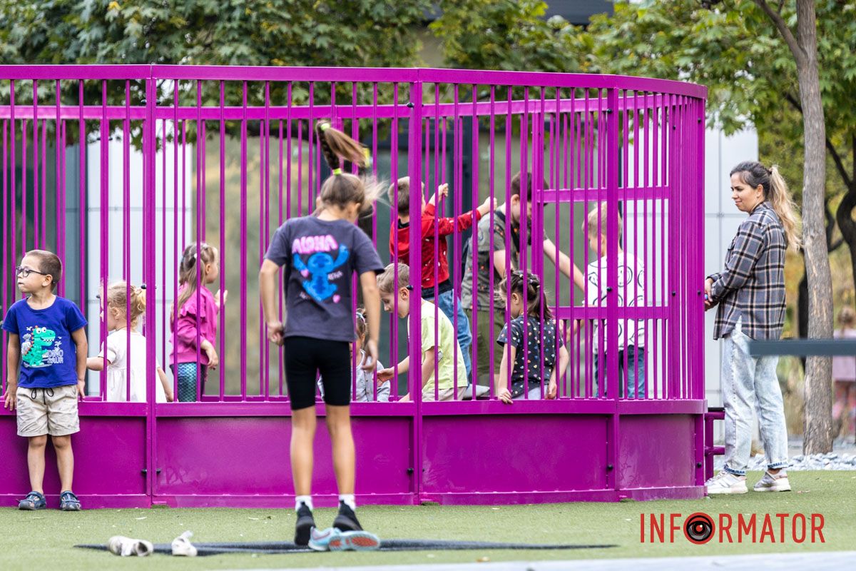 Майданчик став ще однією точкою для активного відпочинку у Дніпрі