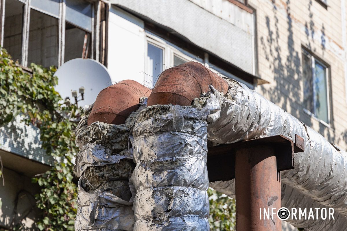 Таким чином втрачається тепло, особливо під час сильних морозів Як у Дніпрі йде підготовка до опалювального і чи дійсно «роботи виконали на 90%» 11