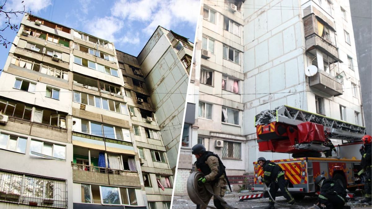 “Пряме влучання ракети з касетним боєприпасом у багатоповерхівку”: Зеленський прокоментував масовану атаку по Дніпру