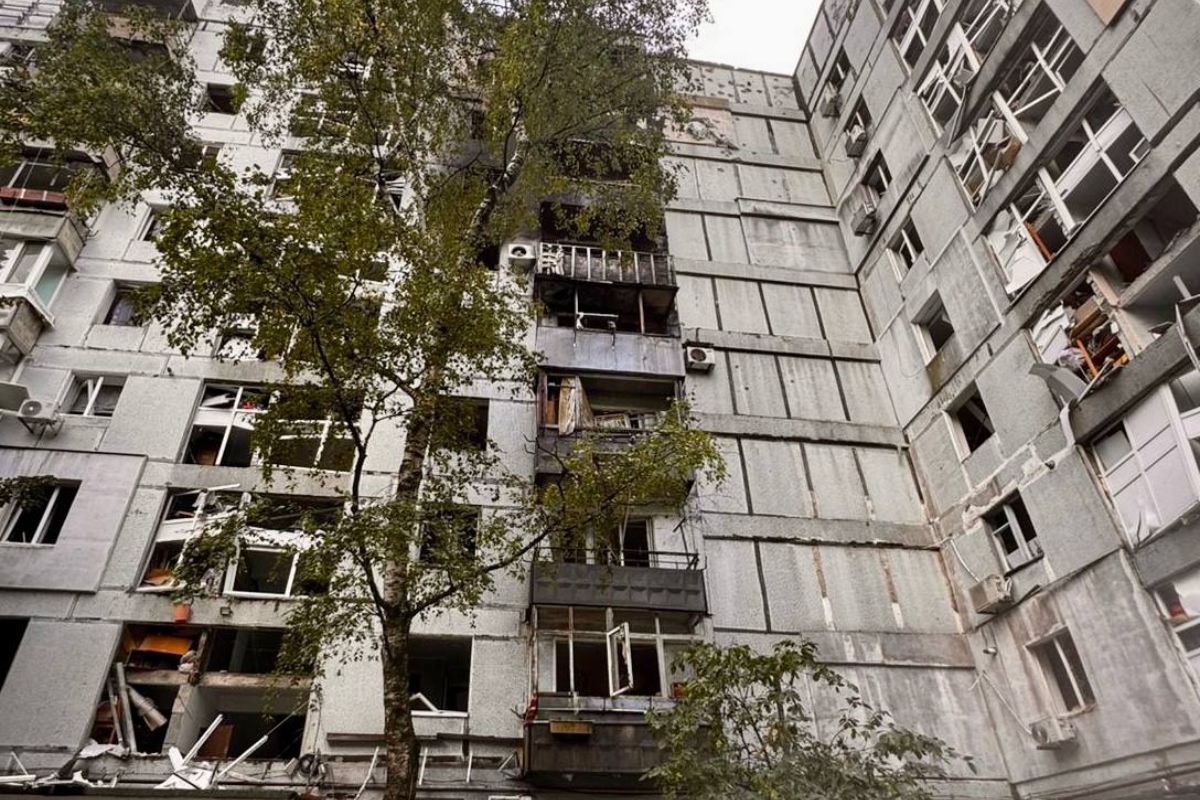 Больше всего пострадала многоэтажка на правом берегу Больше всего пострадала многоэтажка на правом берегу