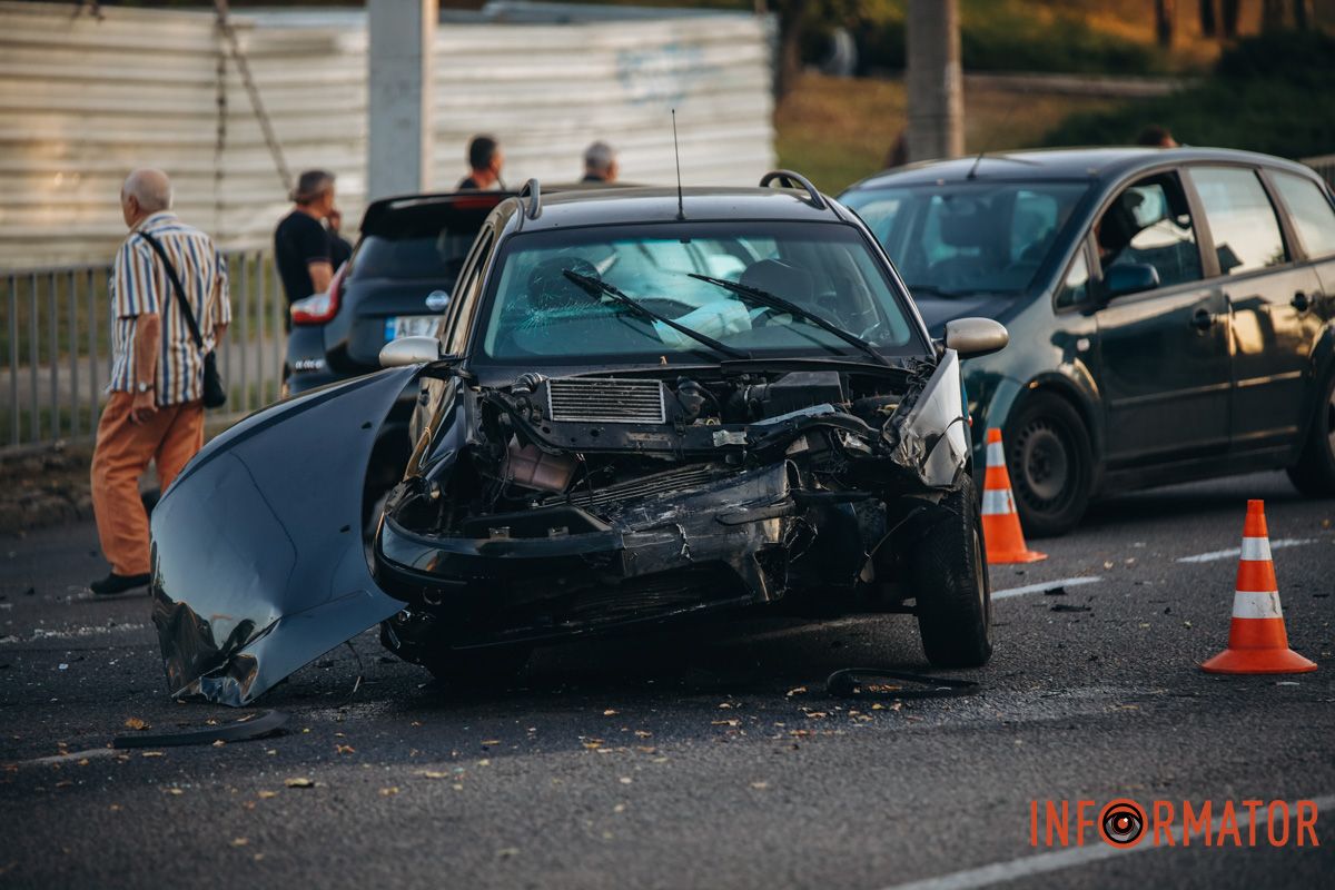 У середу, 24 вересня, на вулиці Космічний трапилась аварія