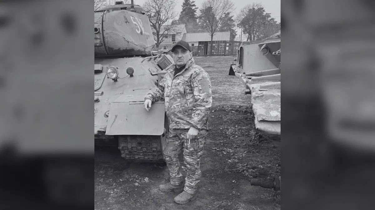 Віддав своє життя за Україну: загинув 45-річний воїн із Дніпропетровської області Олександр Колесник