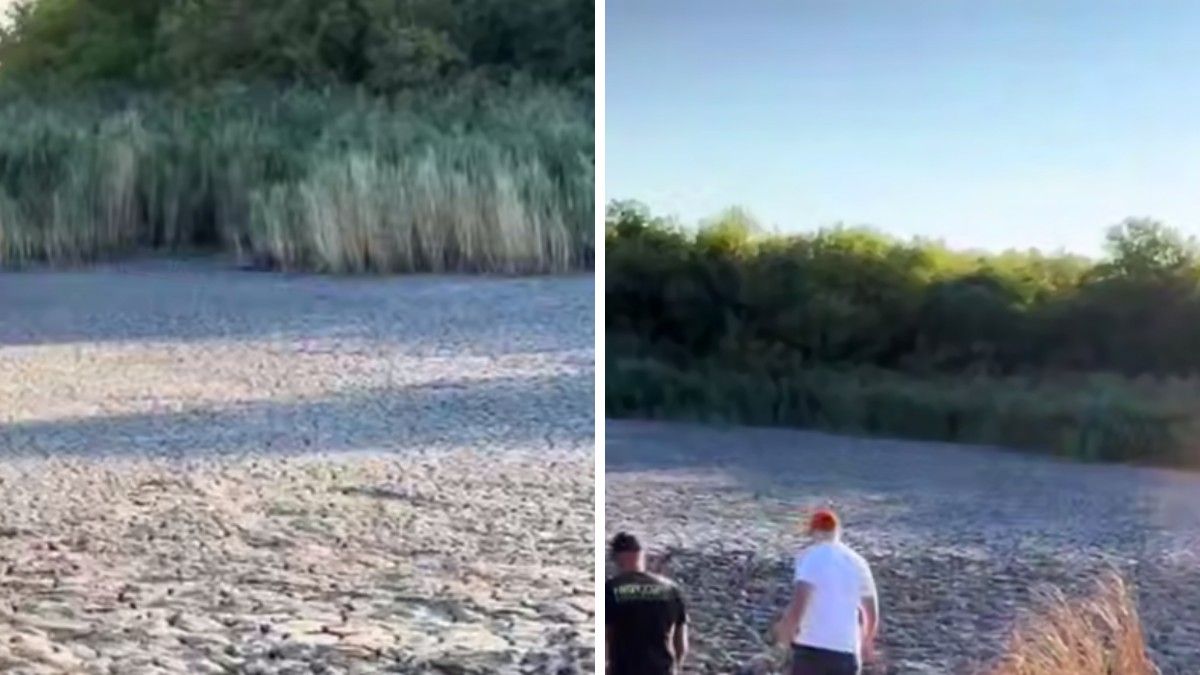 Водоем пересох: в Солонянском районе Днепропетровской области исчез пруд