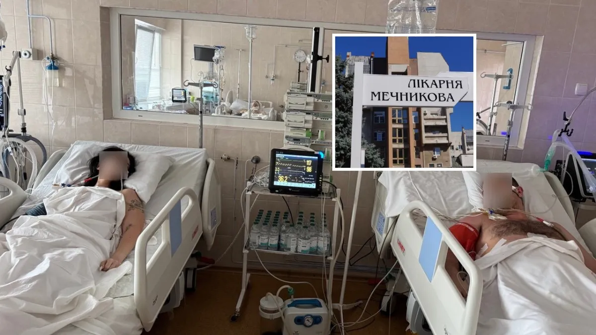 В Днепре спасают молодую пару, возле которой в Никополе разорвался снаряд
