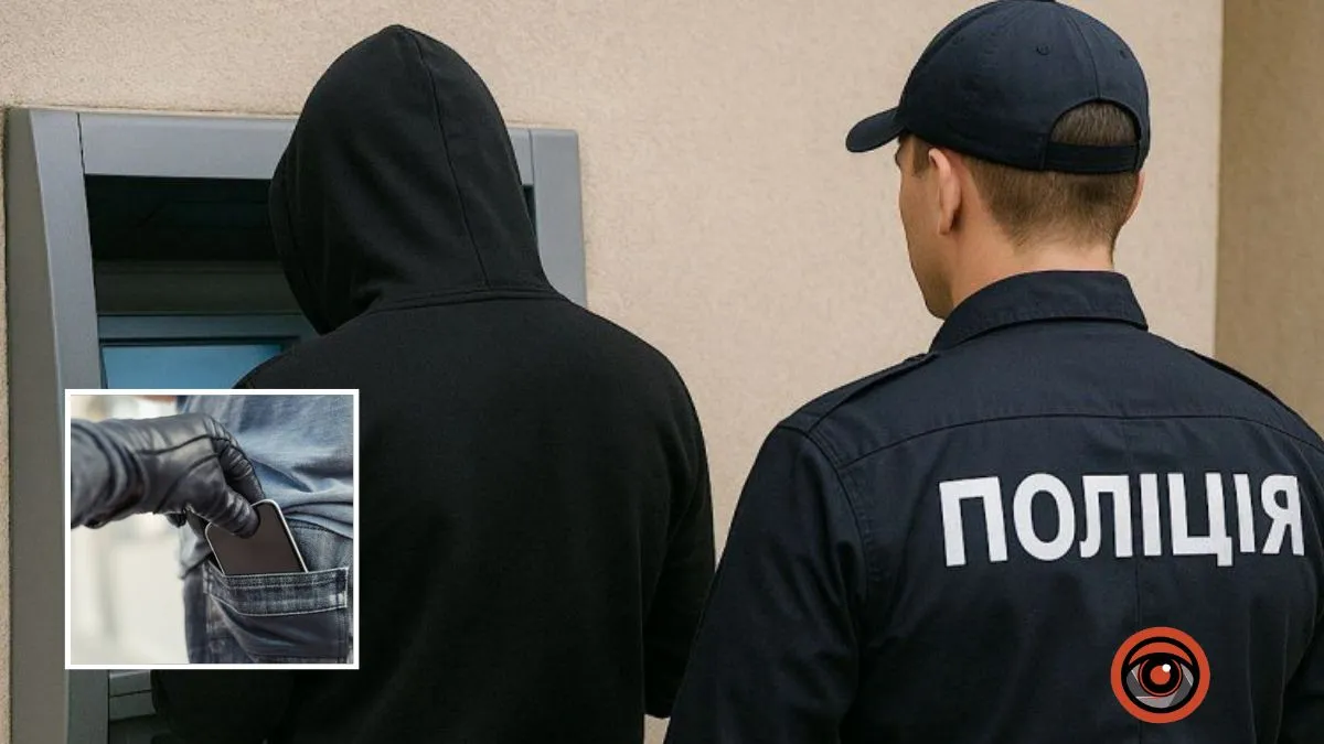 В Днепре 14-летний парень украл телефон у мужчины и перевел с него 42 тысячи гривен