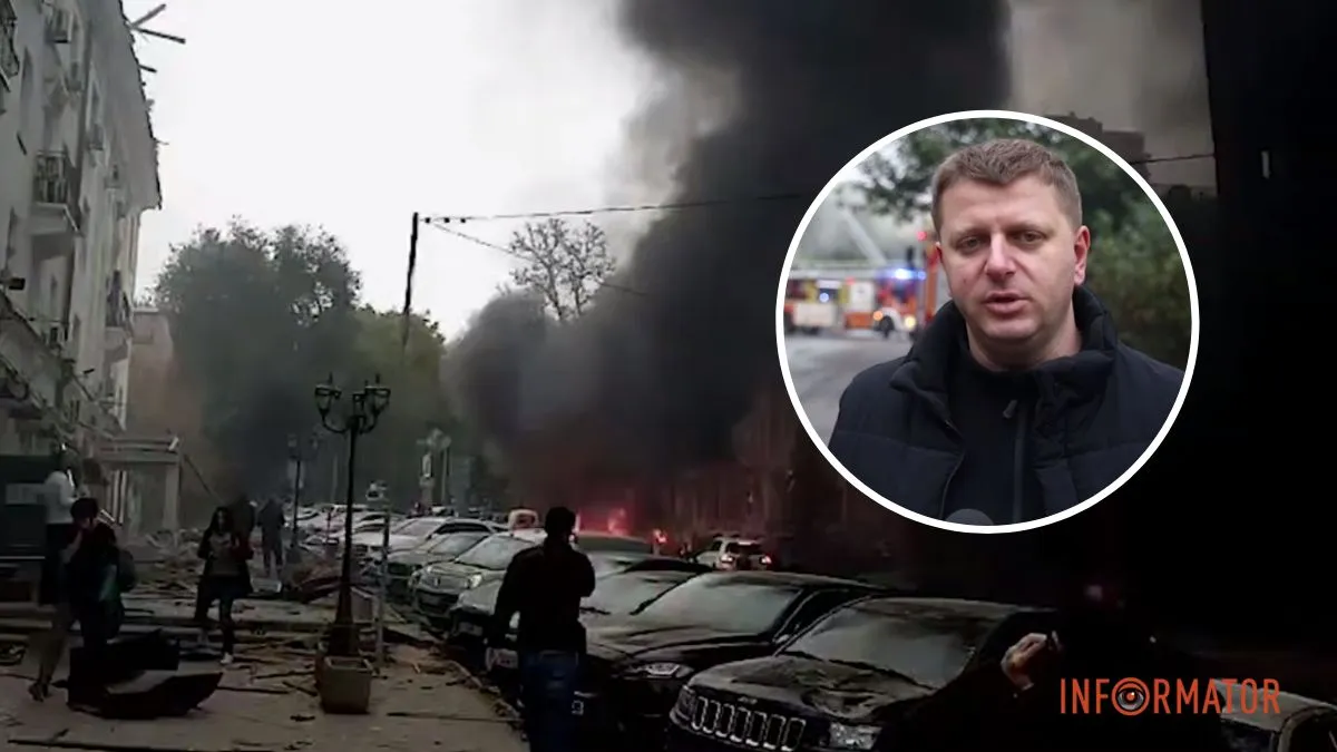 «Шахедна» атака по офісній будівлі в центрі Дніпра 30 вересня: подробиці від РВА