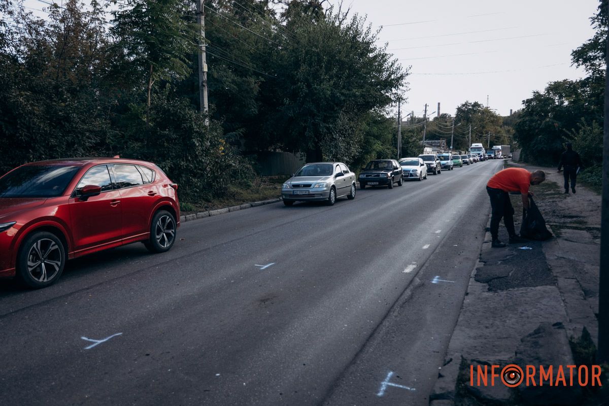 Место, где был грузовик