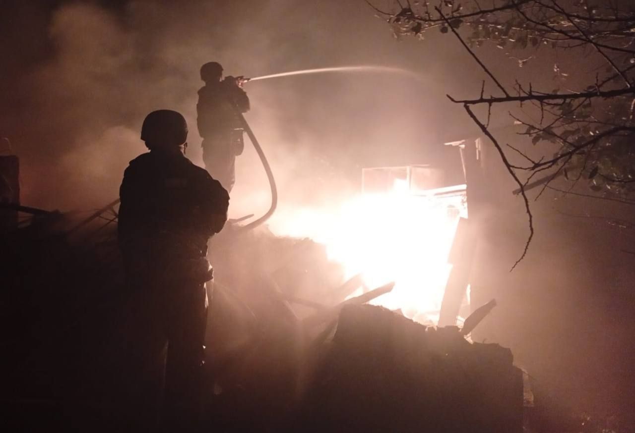 Враг атаковал четыре района области