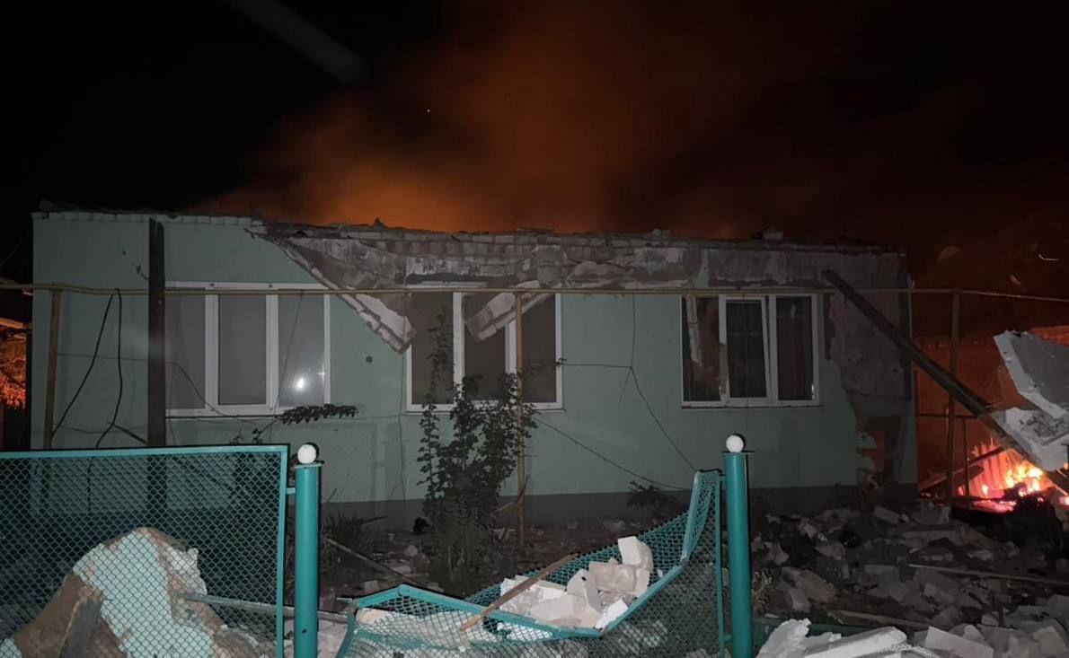 Поврежденный дом