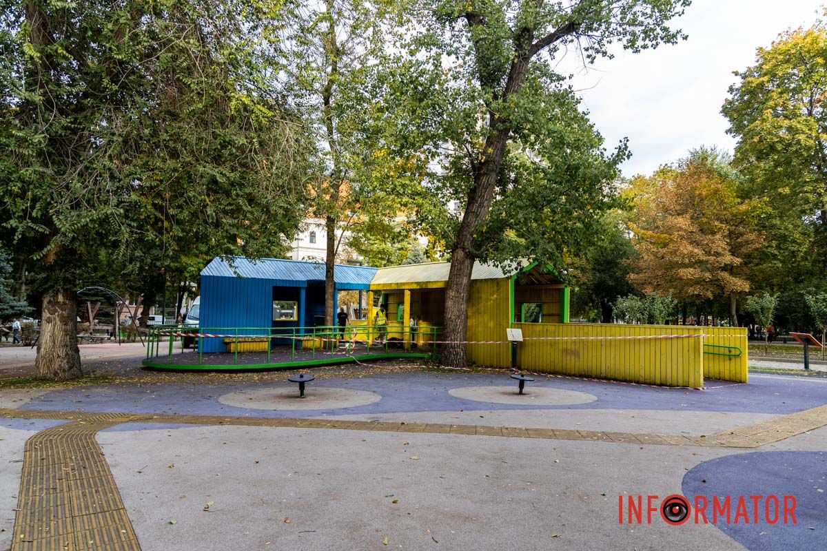 Так сейчас смотрится площадка В Днепре в сквере Героев ремонтируют детскую и инклюзивную площадки: подробности 12