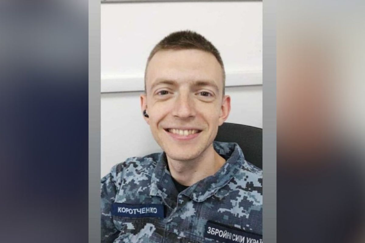 На фото зображений загиблий Євген Коротченков