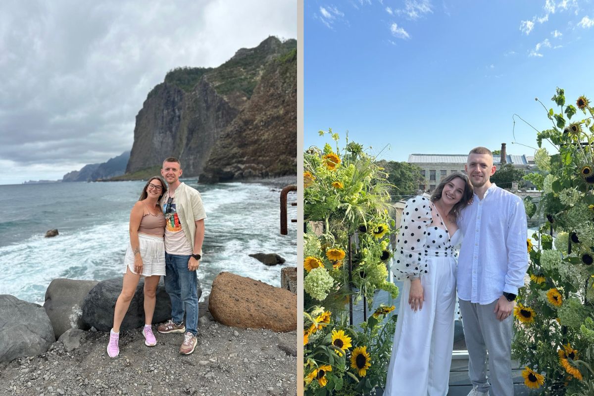 Аліна та Євген разом подорожують. Фото: сімейний архів дружини