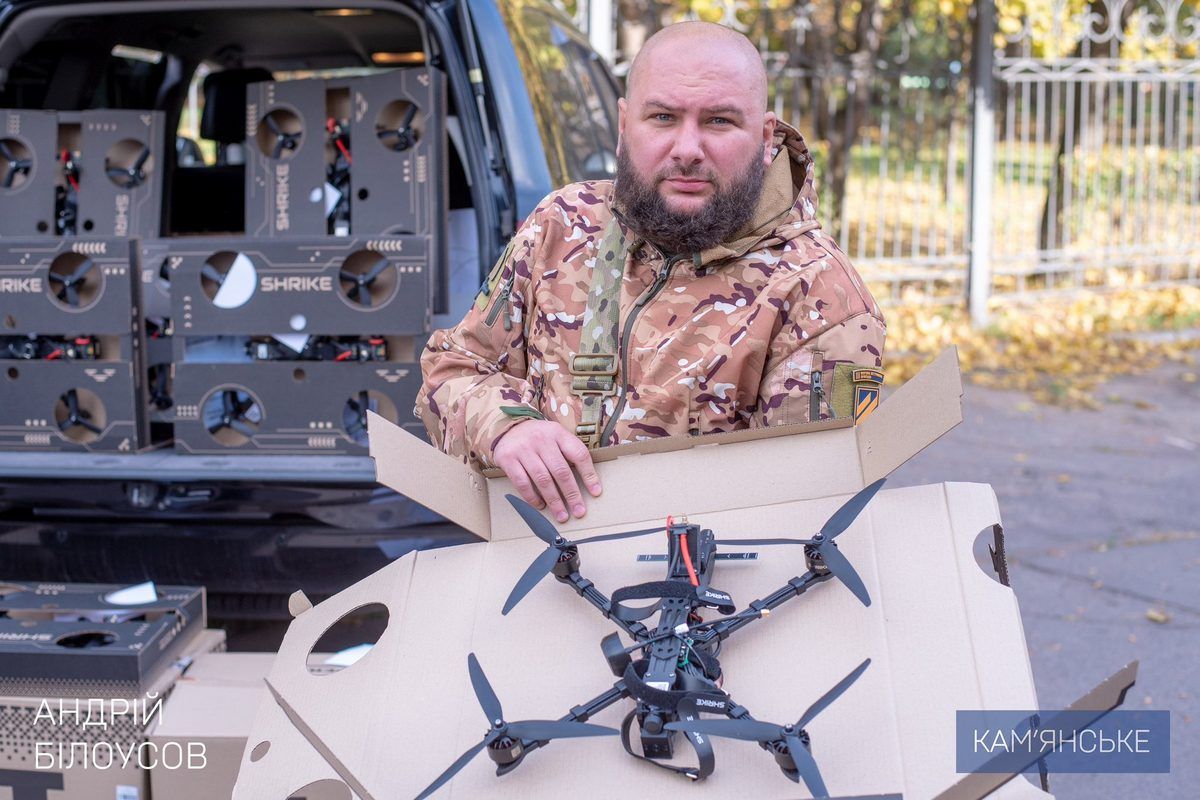 У Кам’янському передали Захисникам партію FPV-дронів на 700 тисяч гривень 2