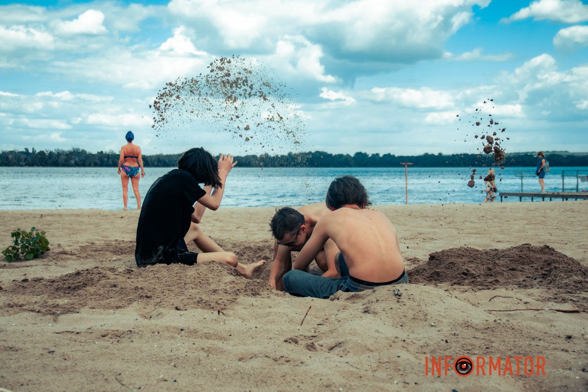 Поділу пляжу на сектори не було