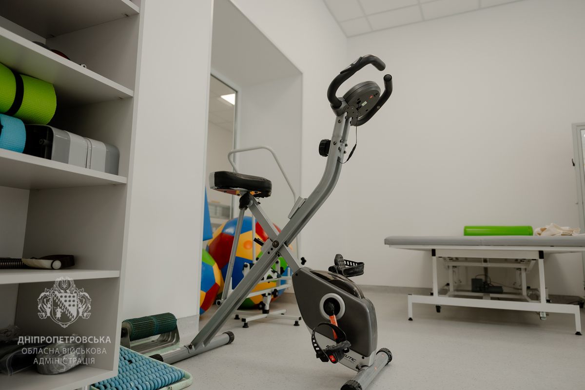 Старі палати стали сучасними та з усіма зручностями У Синельниківському районі запрацює сучасне реабілітаційне відділення 6