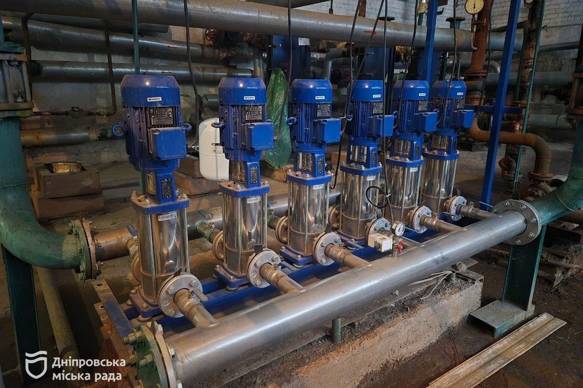 Центральний тепловий пункт (ЦТП) у Чечелівському районі подає теплоносій у п’ять багатоповерхівок Центральний тепловий пункт (ЦТП) у Чечелівському районі подає теплоносій у п’ять багатоповерхівок