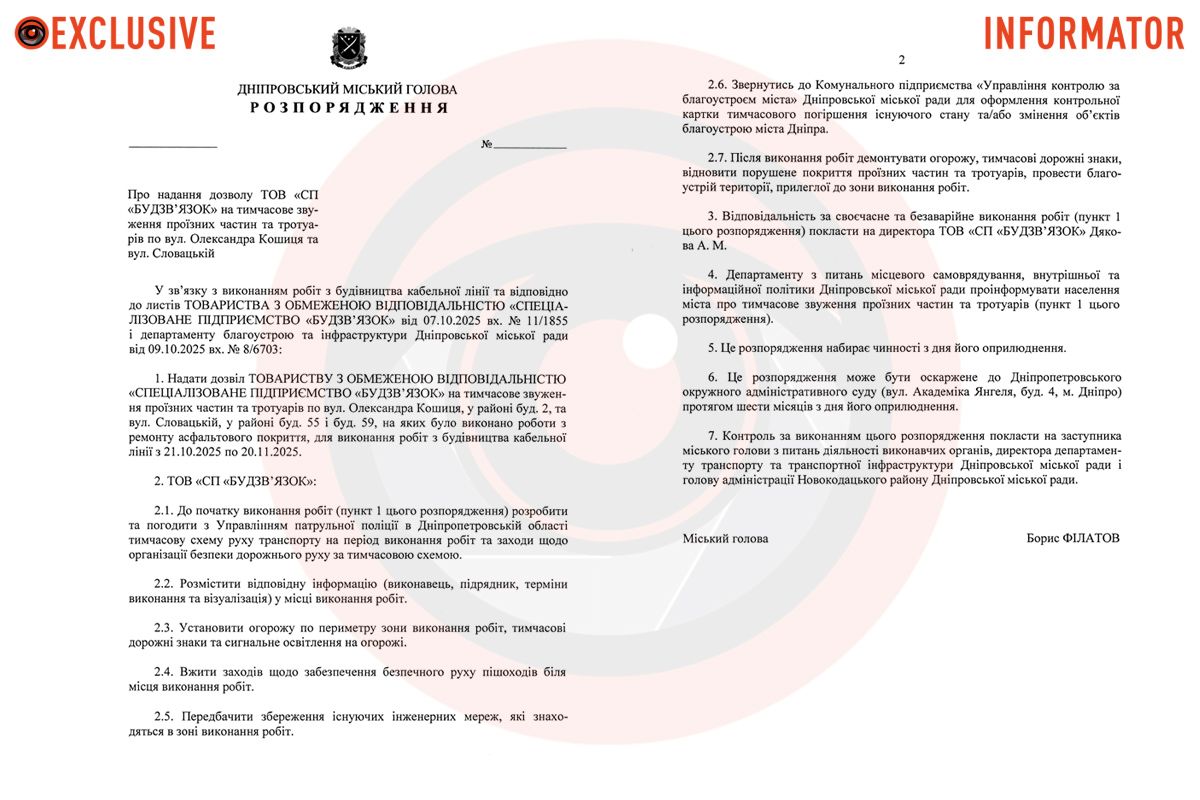 Проект распоряжения городского головы Проект распоряжения городского головы