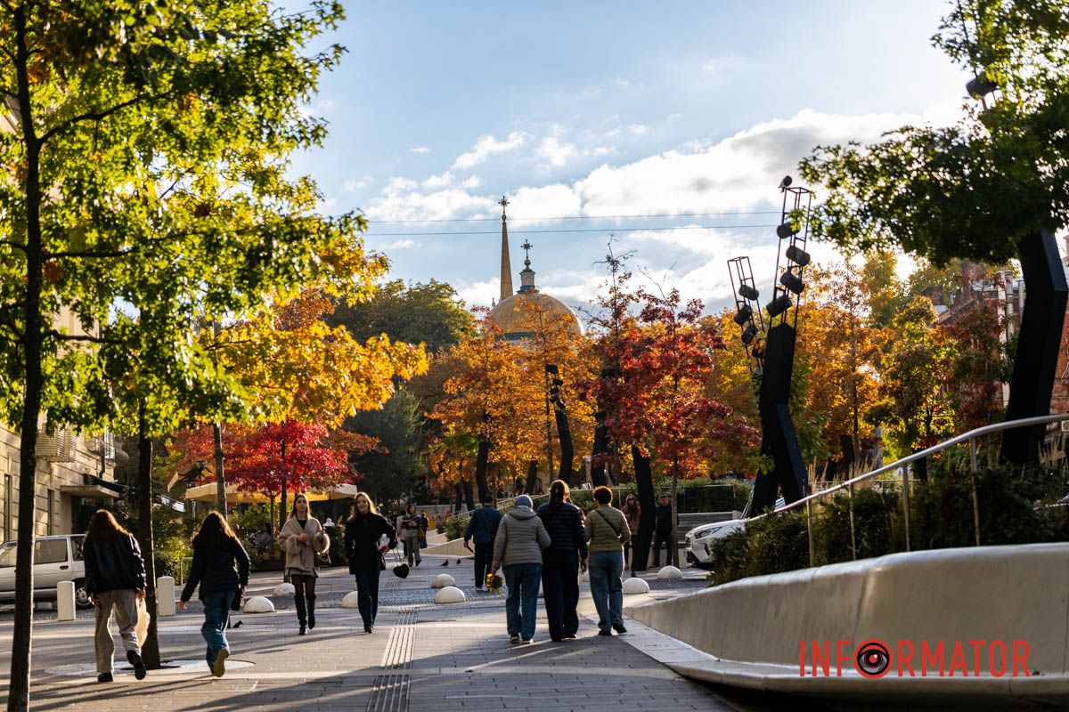 Последние тёплые дни в Днепре