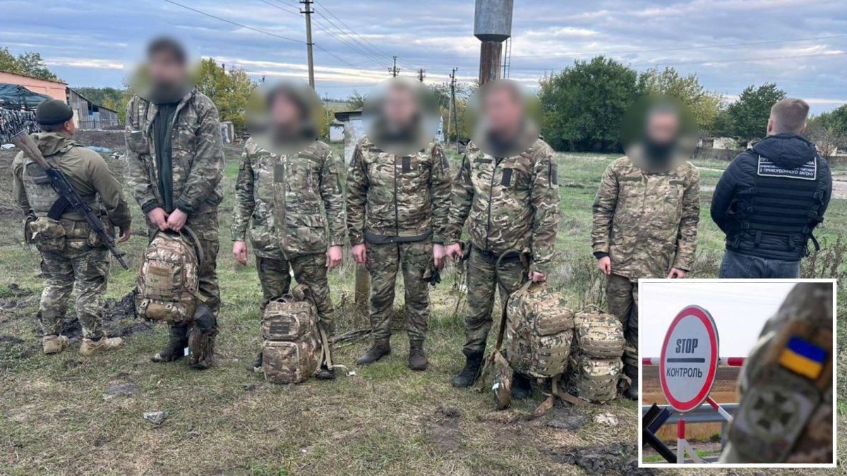 Мужчины из Днепропетровской и других областей оделись в военную форму и пытались сбежать за границу