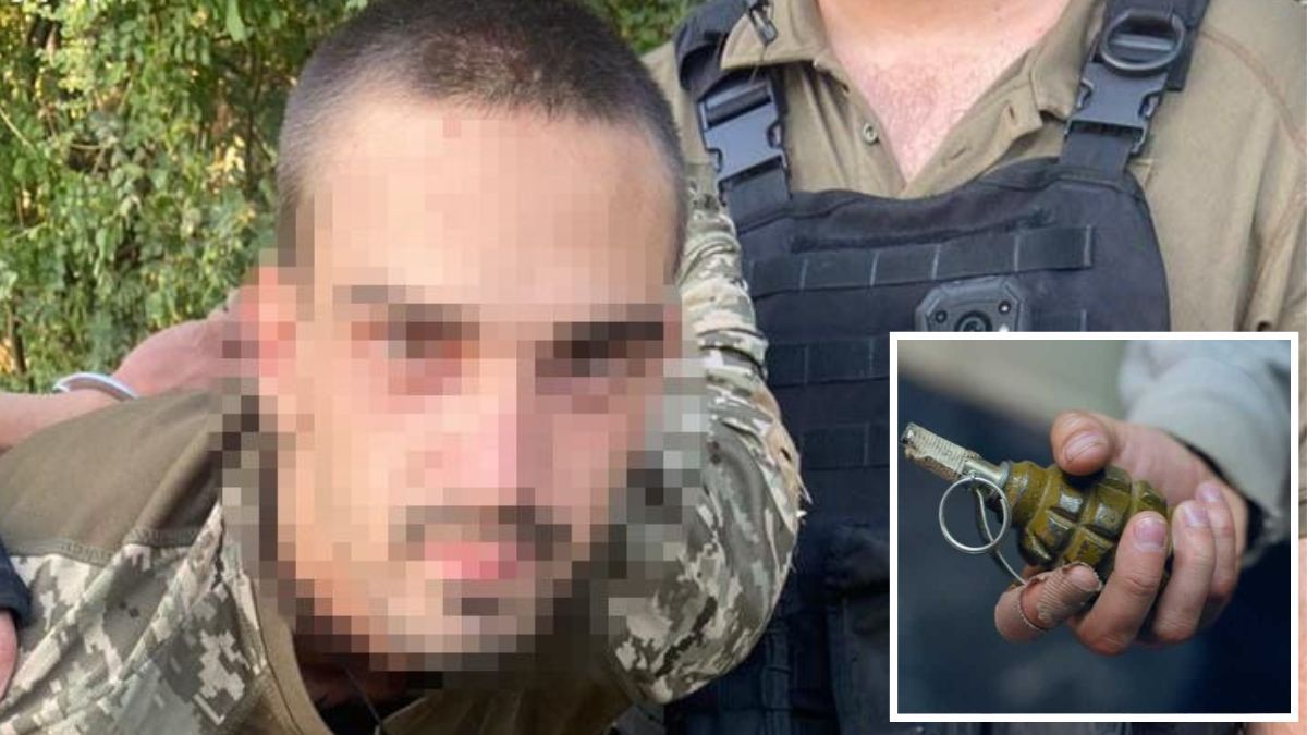 У Дніпропетровській області військовий втік в СЗЧ, посварився з дружиною та підірвав під її ногами гранату поруч з малолітньою донькою: як його покарали