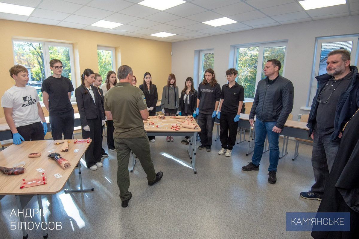 В Каменском появился центр изучения предмета «Защита Украины» 1