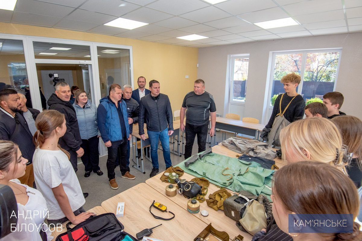 В Каменском появился центр изучения предмета «Защита Украины» 6