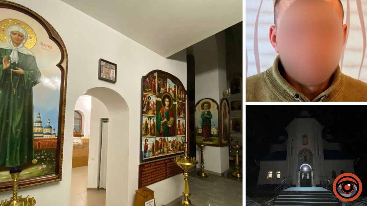 У Дніпропетровській області чоловік вкрав 6 тисяч гривень зі скриньки для пожертв храму: його знайшов настоятель
