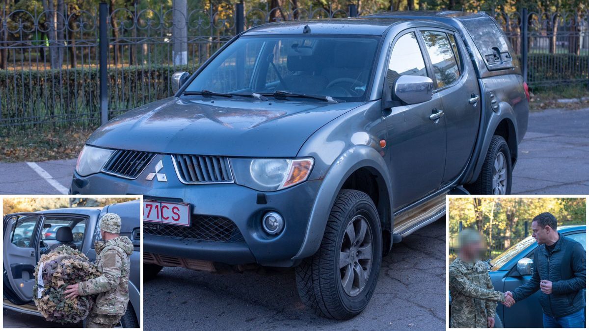 Стримують ворога на Харківському напрямку: у Кам’янському передали авто для  53-ї окремої механізованої бригади