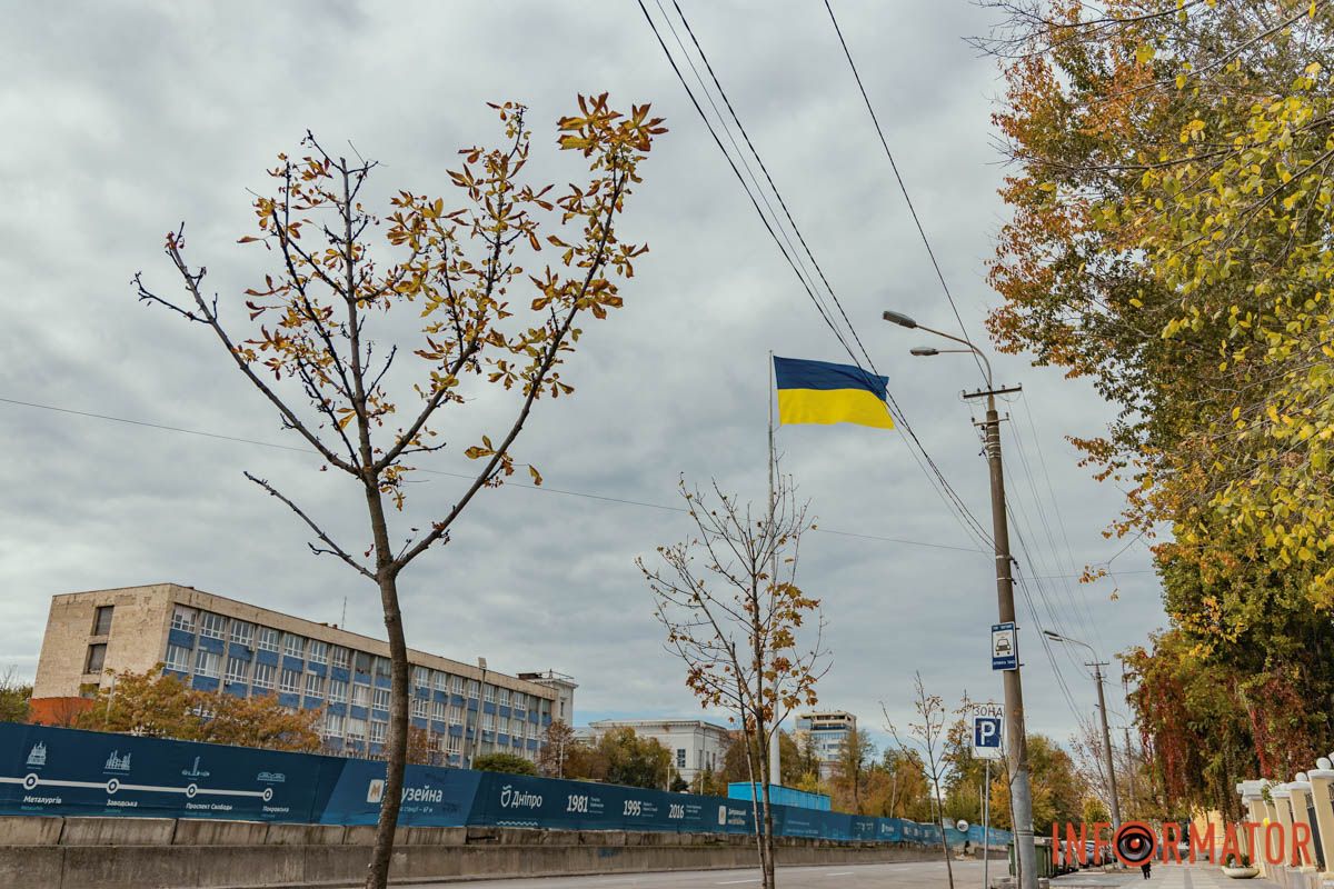 У Дніпрі на проспекті Яворницького висадили шість лип У Дніпрі на проспекті Яворницького висадили шість лип