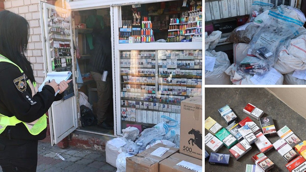 Контрафакт на майже 10 мільйонів гривень: у Дніпрі вилучили понад 92 тисячі пачок цигарок без акцизу