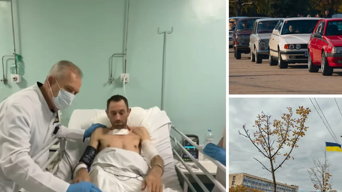 Врятований від правця воїн, висаджені липи та ретро-автопробіг: топ добрих новин тижня