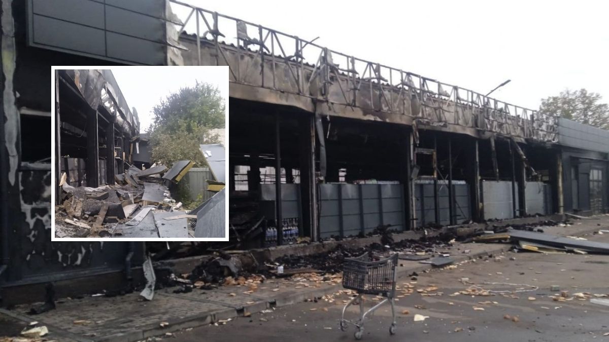 Ворог вдарив по Покровській громаді дронами: зайнялися магазини