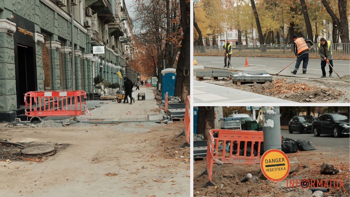 В Днепре возле Политехники и Кельнского бульвара создают безбарьерный маршрут: где еще планируют начать работы