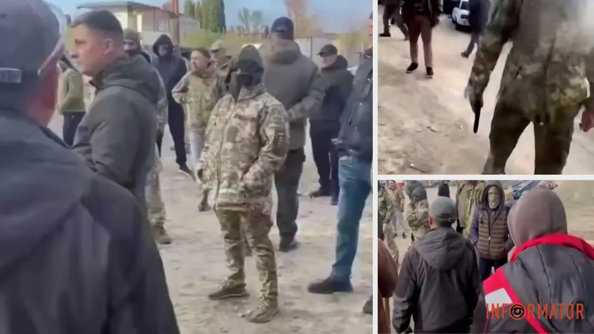 В Каменском гражданские сцепились с людьми в военной форме: как в областном ТЦК прокомментировали массовую стычку