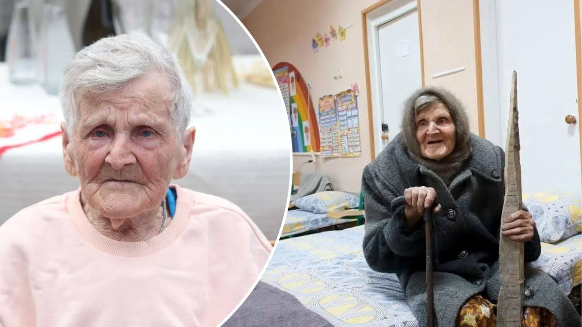 Из жизни ушла 98-летняя бабушка, которая под обстрелами целый день выходила пешком из Очеретино в 2024 году и получила дом в Днепре