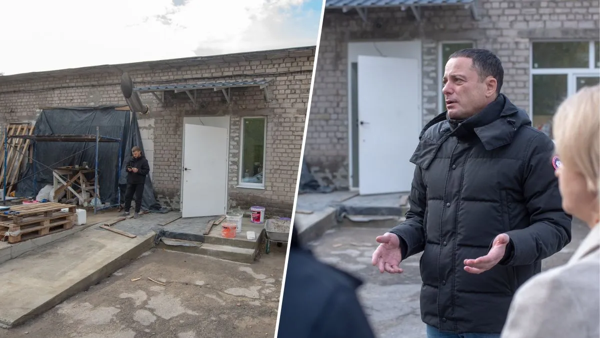Мер Кам’янського перевірив, як йде ремонт в приміщенні Міської лікарні швидкої медичної допомоги, де з’явиться кабінет МРТ