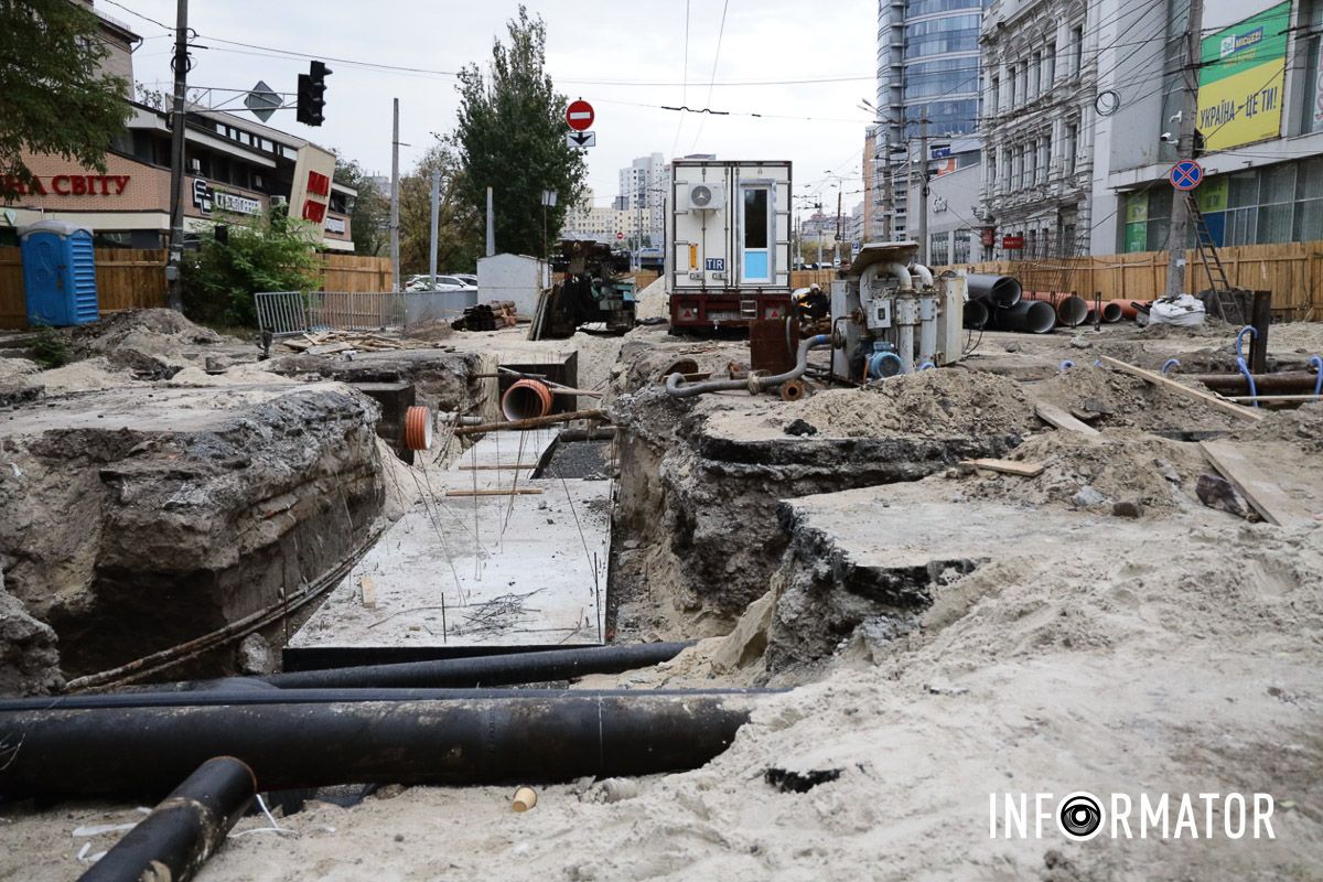 Це другий етап ремонту на Княза Володимира Великого У центрі Дніпра за 28 мільйонів замінюють зливову каналізацію: як просуваються роботи 11