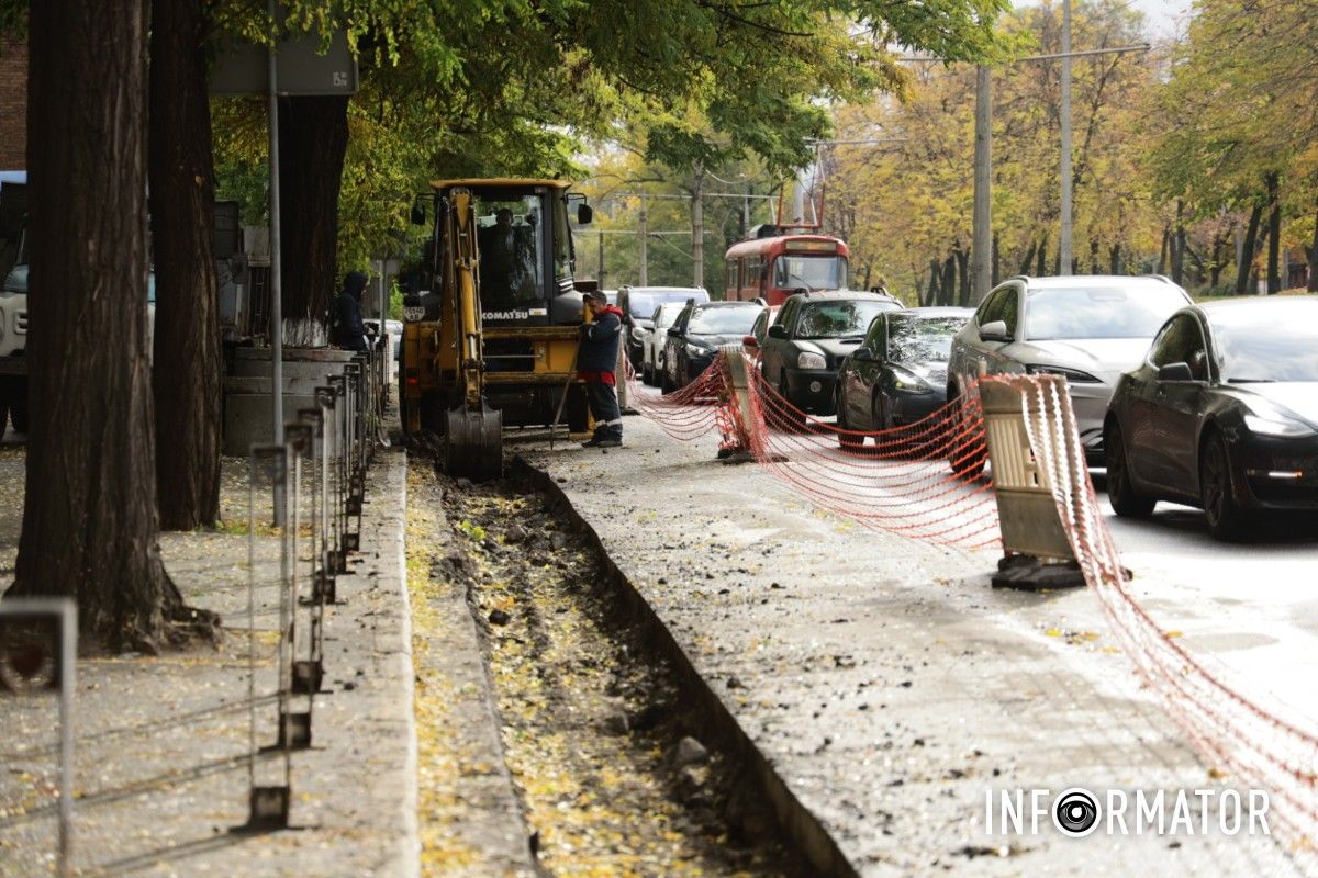 У суботу, 25 жовтня, у Дніпрі тимчасово ускладнено рух транспорту на вулиці Святослава Хороброго
