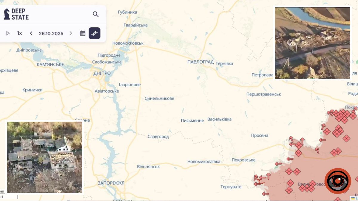 Війська рф просунулися біля Вишневого у Дніпропетровській області – DeepState