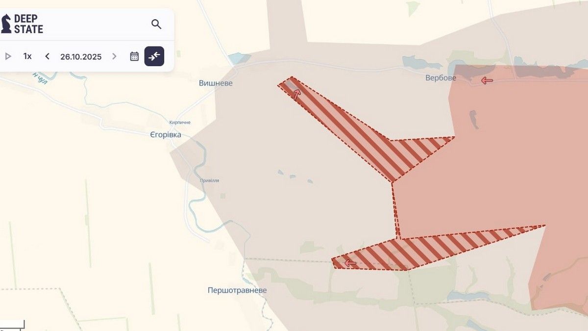 Ворог просунувся у Дніпропетровській області Ворог просунувся у Дніпропетровській області