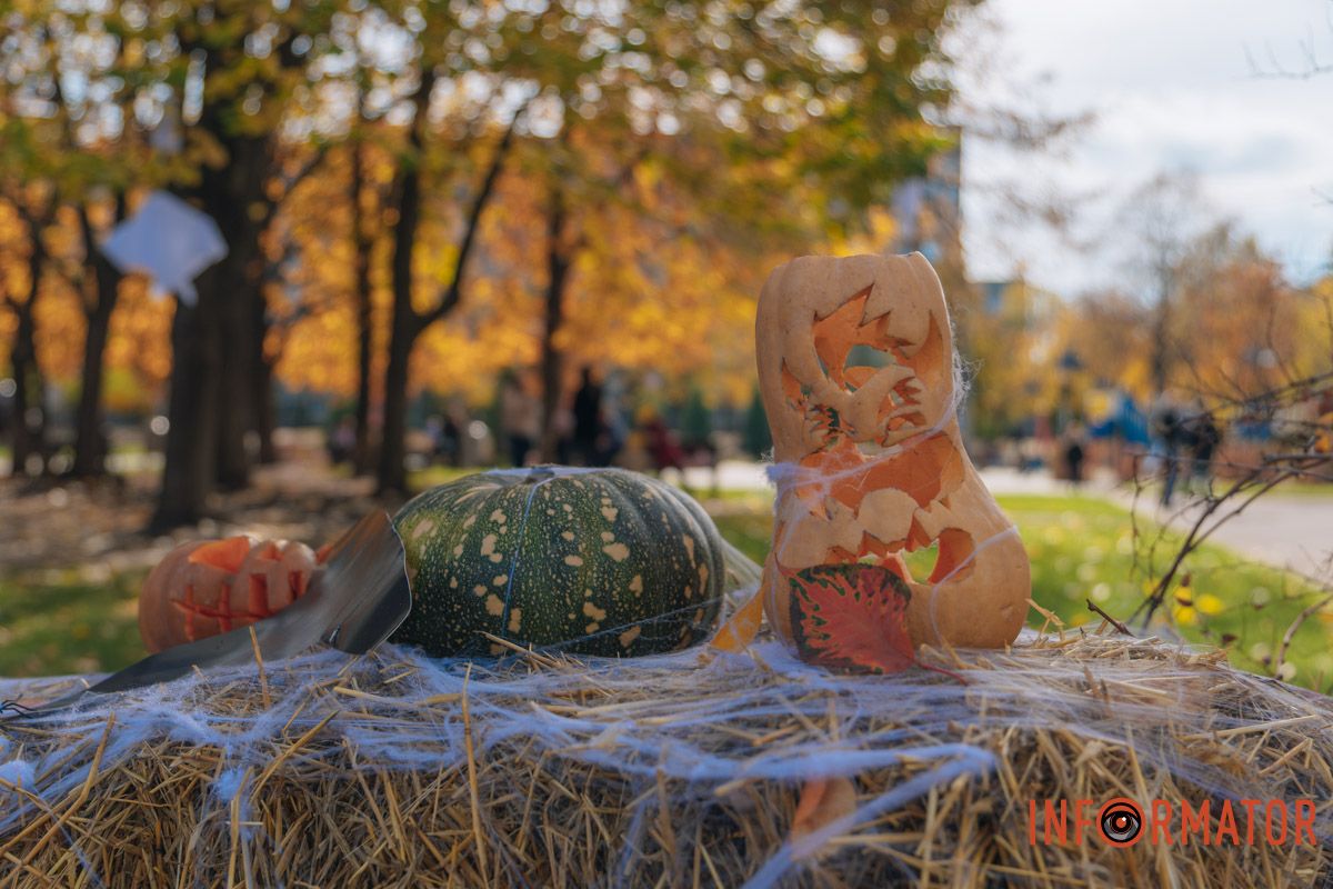 Теплий день серед гарбузів